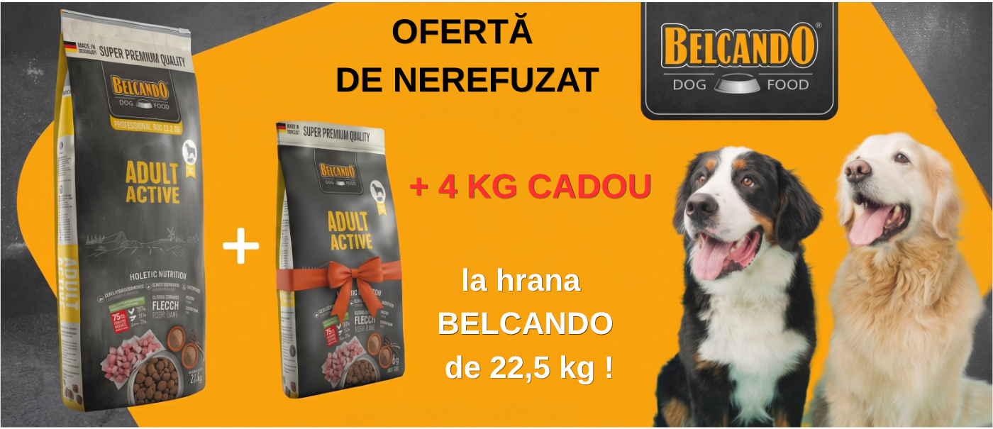 Belcando + 4 kg sac mic cadou