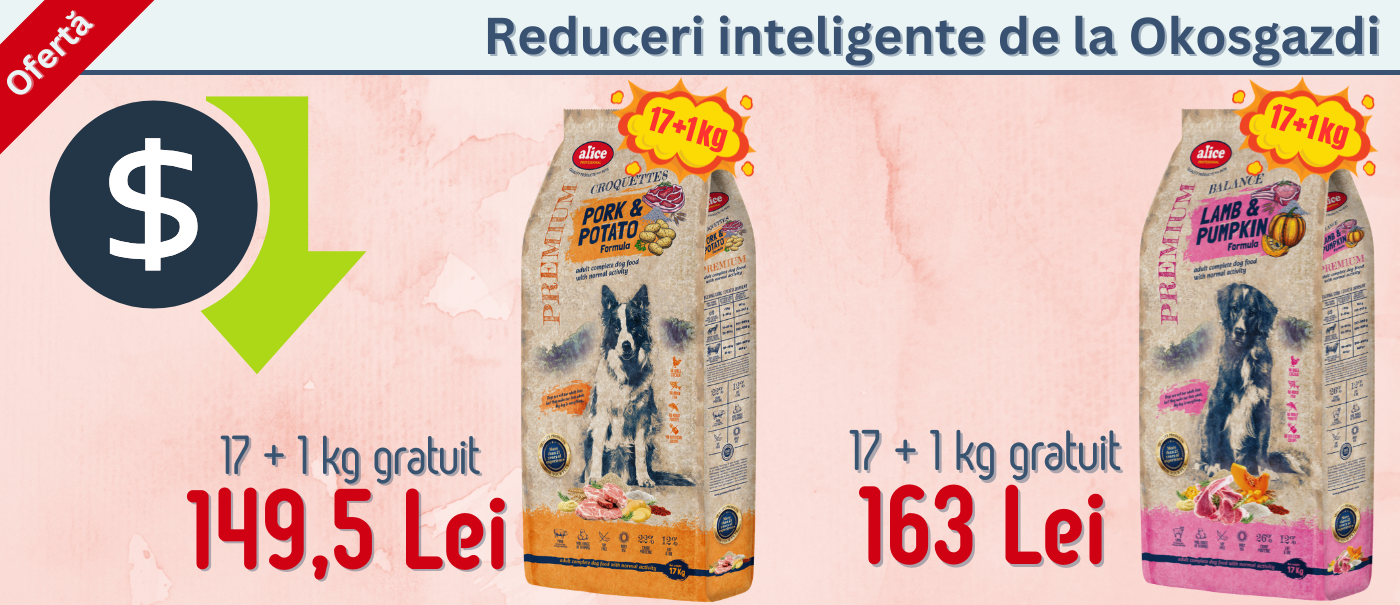 Hrană Alice 17 + 1 kg