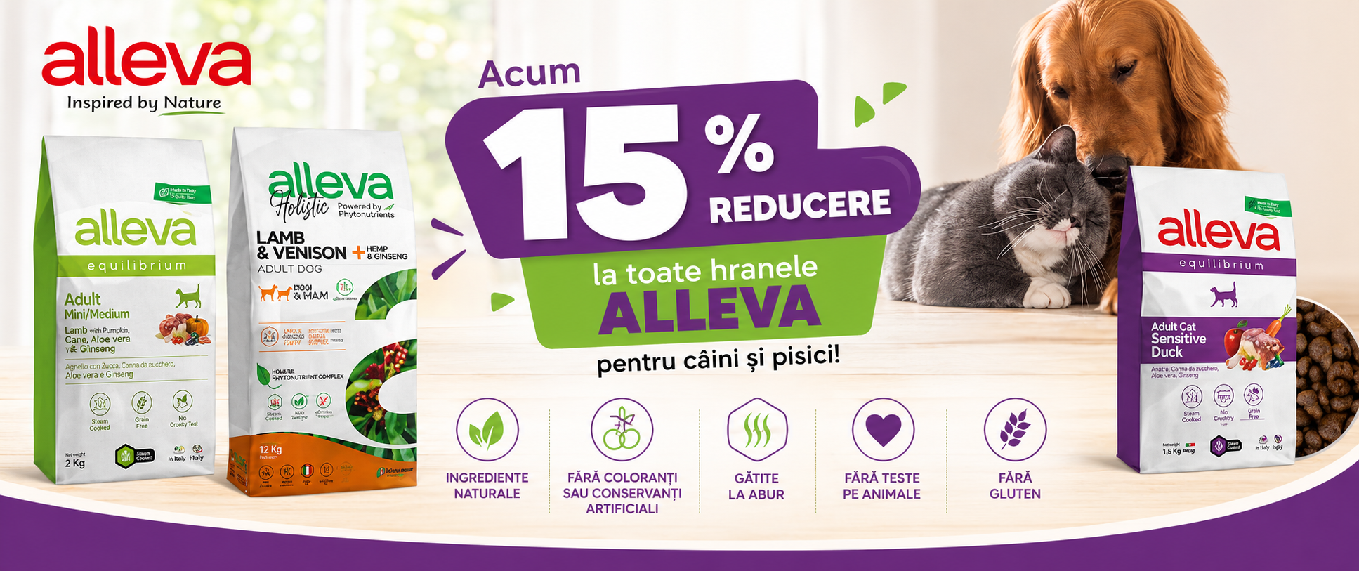 15% reducere la Alleva