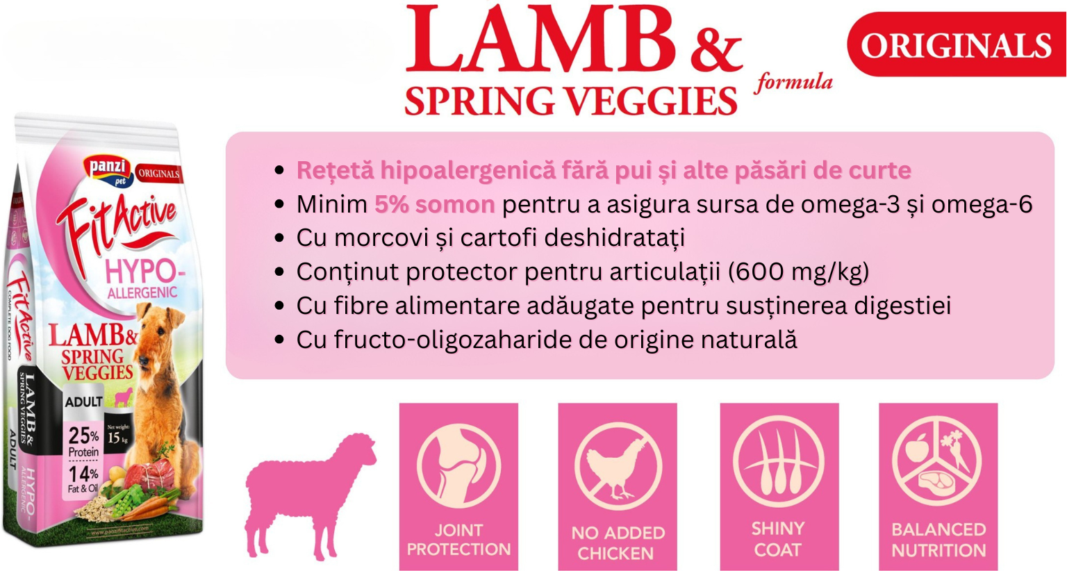 FitActive Originals Adult Hypoallergenic Lamb - zoom