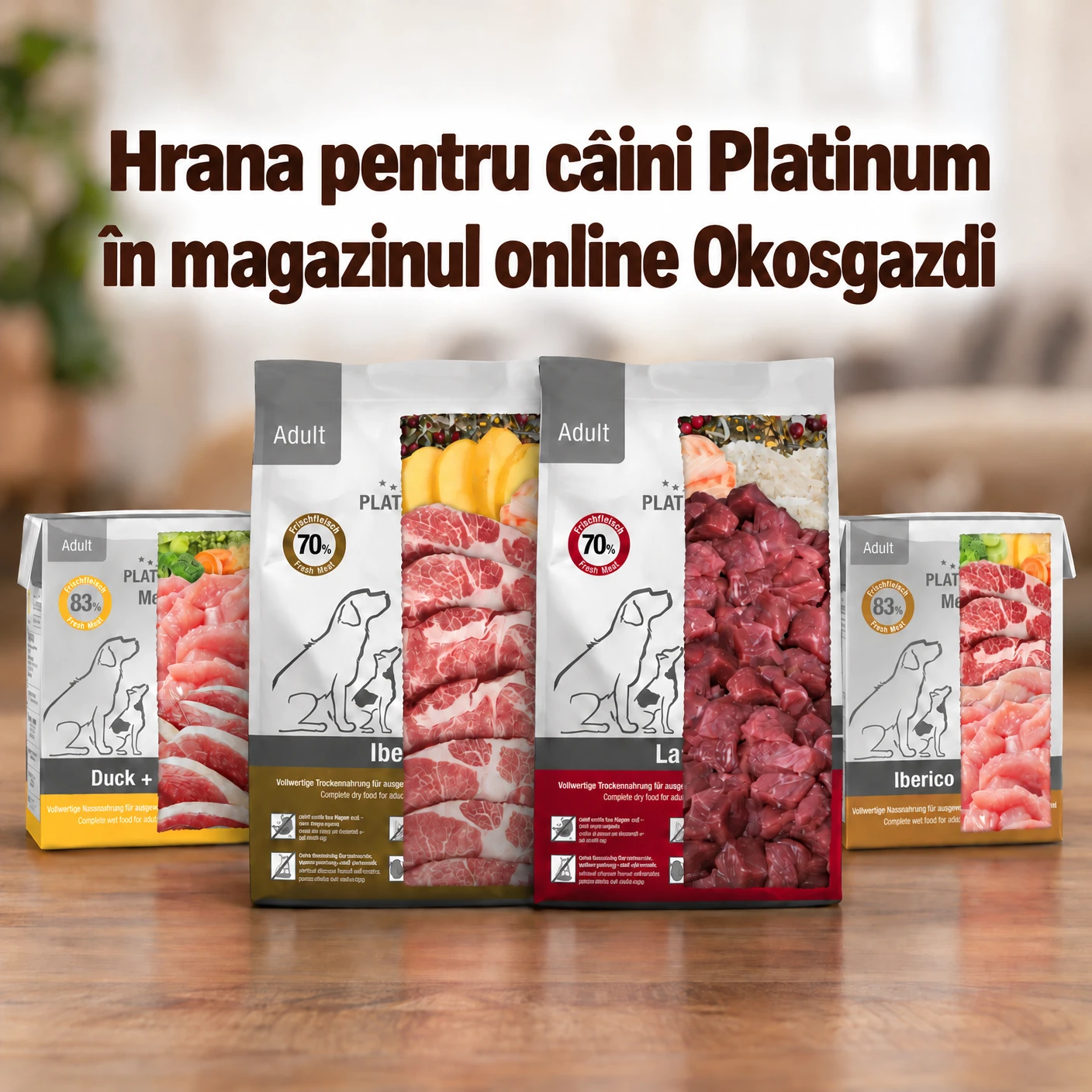 Hrana Platinum pentru câini