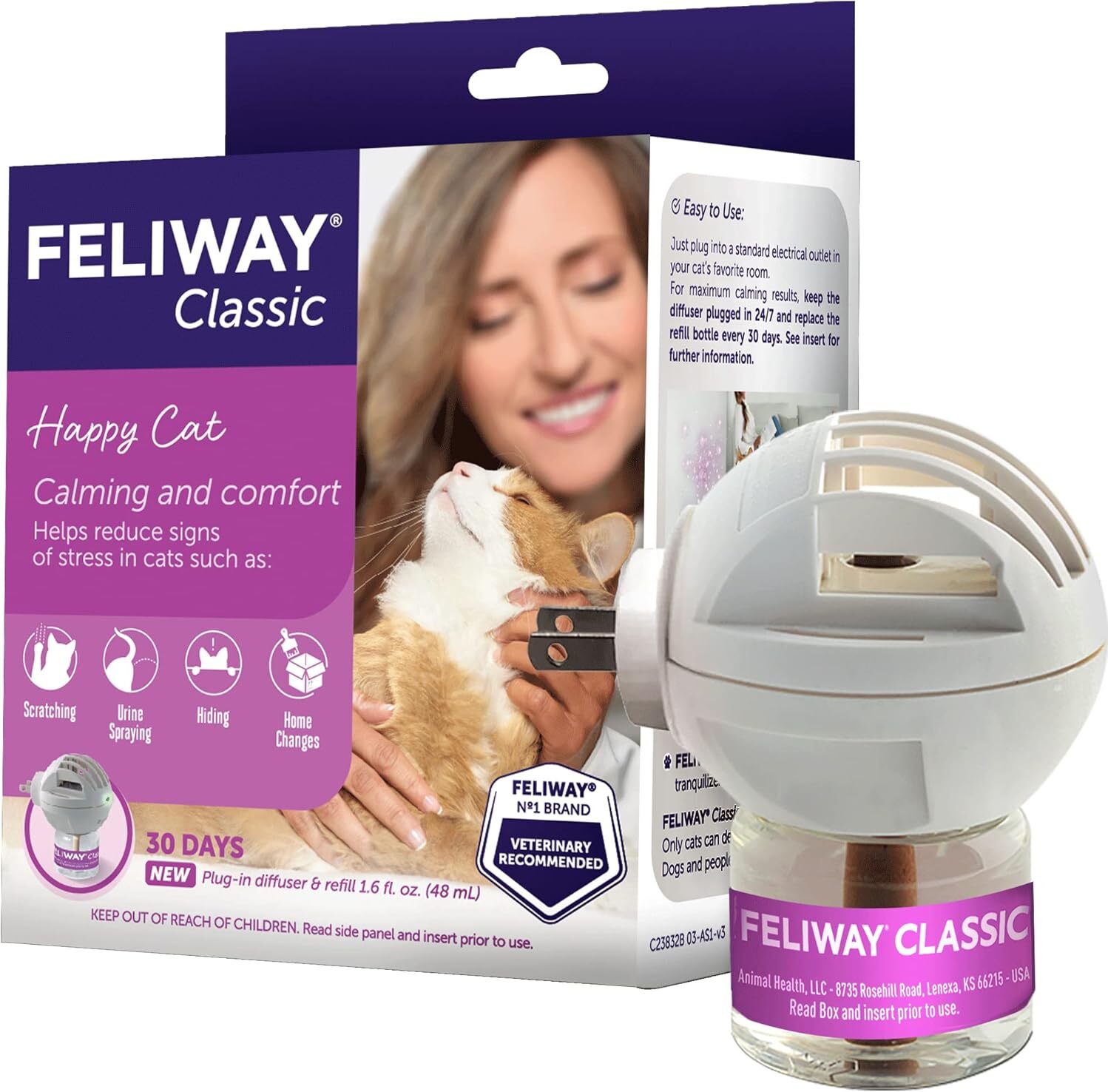 Feliway Classic vaporizator calmant pentru pisici - zoom