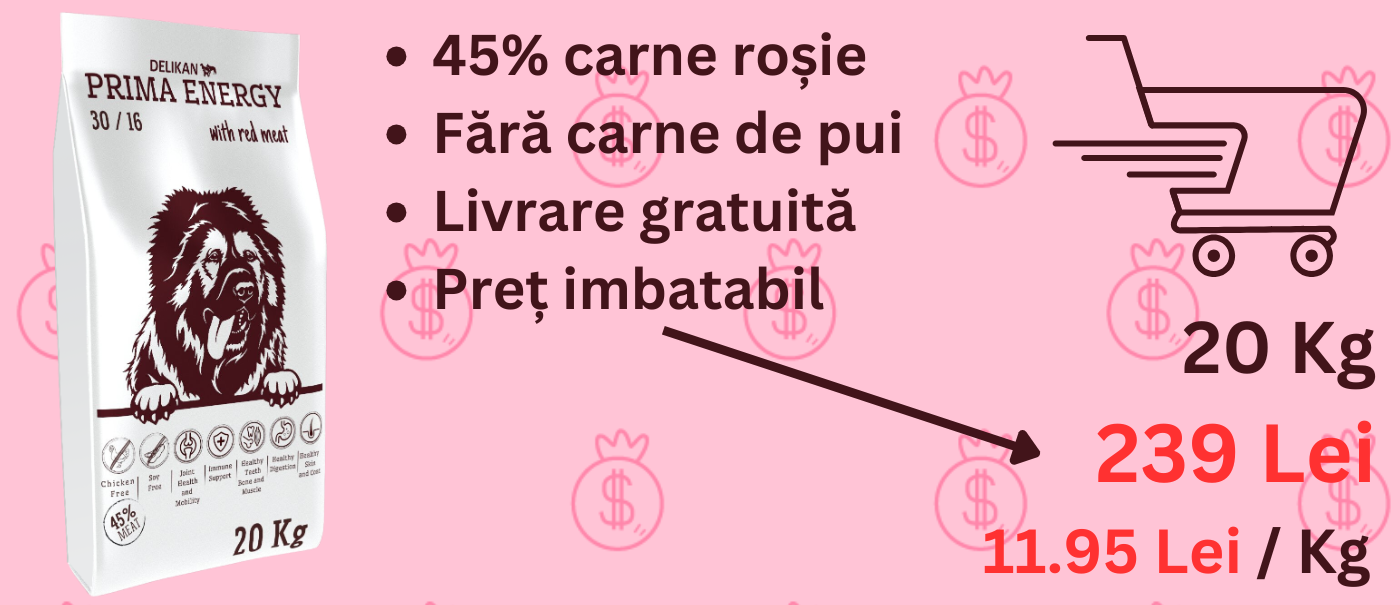 Delikan Prima Energy Red Meat 20 kg