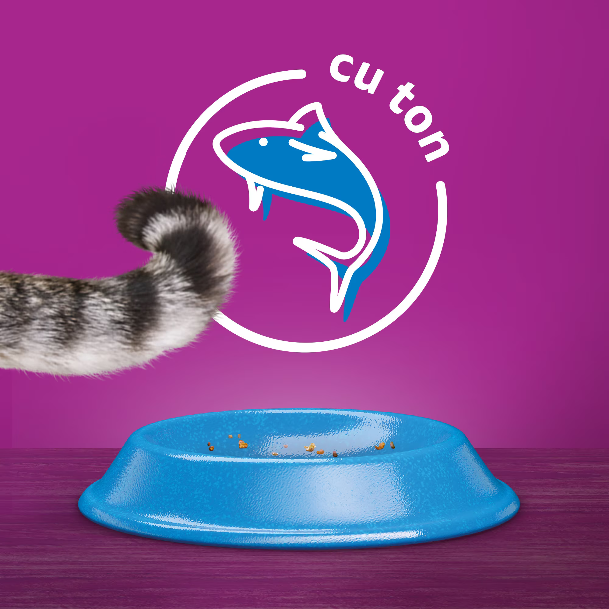 Whiskas - Hrană uscată pentru pisici adulte, cu ton - zoom