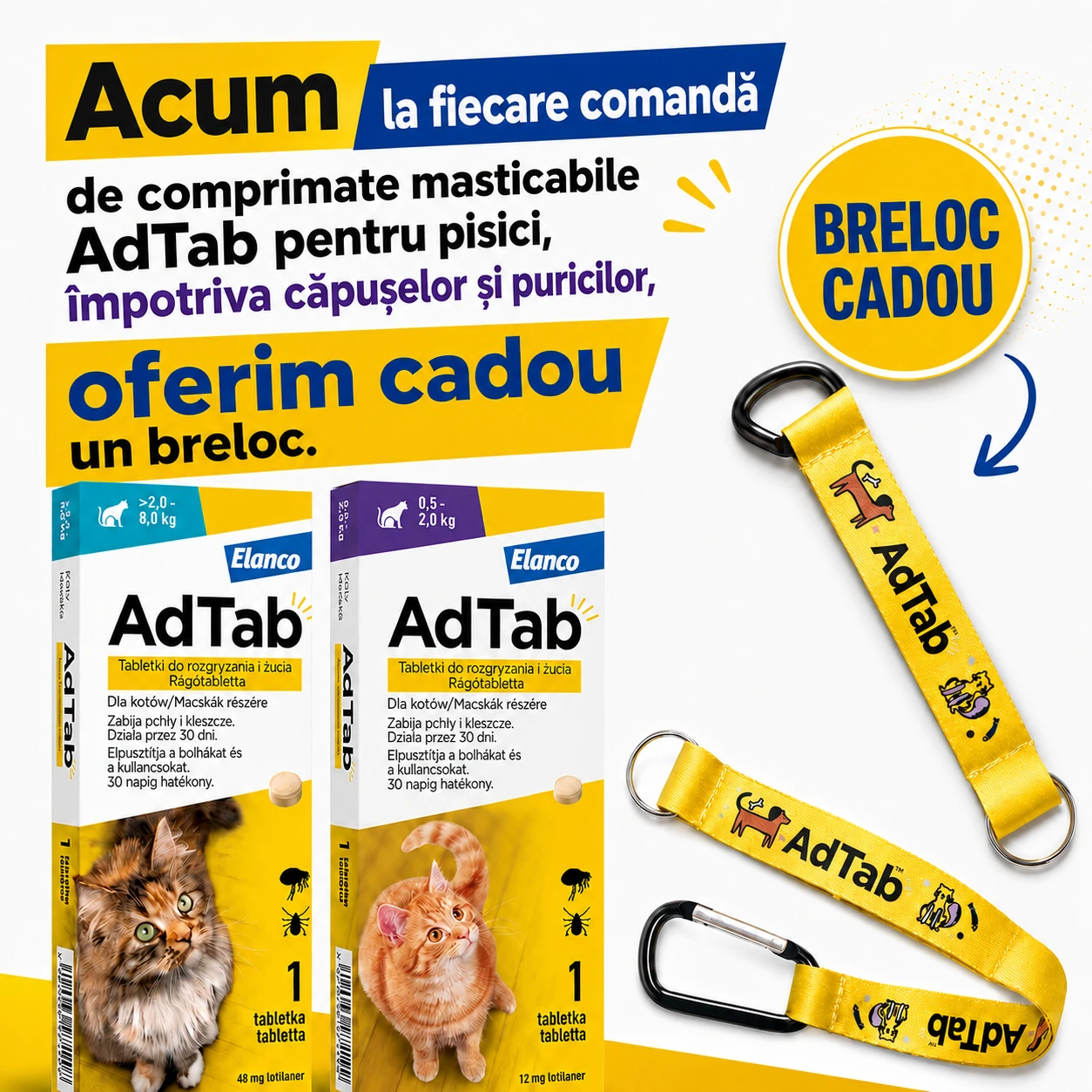 AdTab pentru pisici