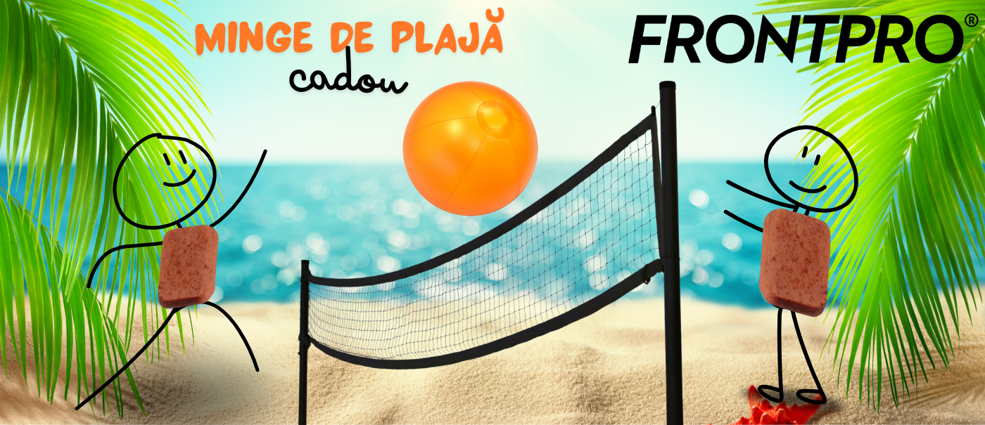 🏖️Mergem la plajă! Minge cadou cu doza lunară de Frontpro®