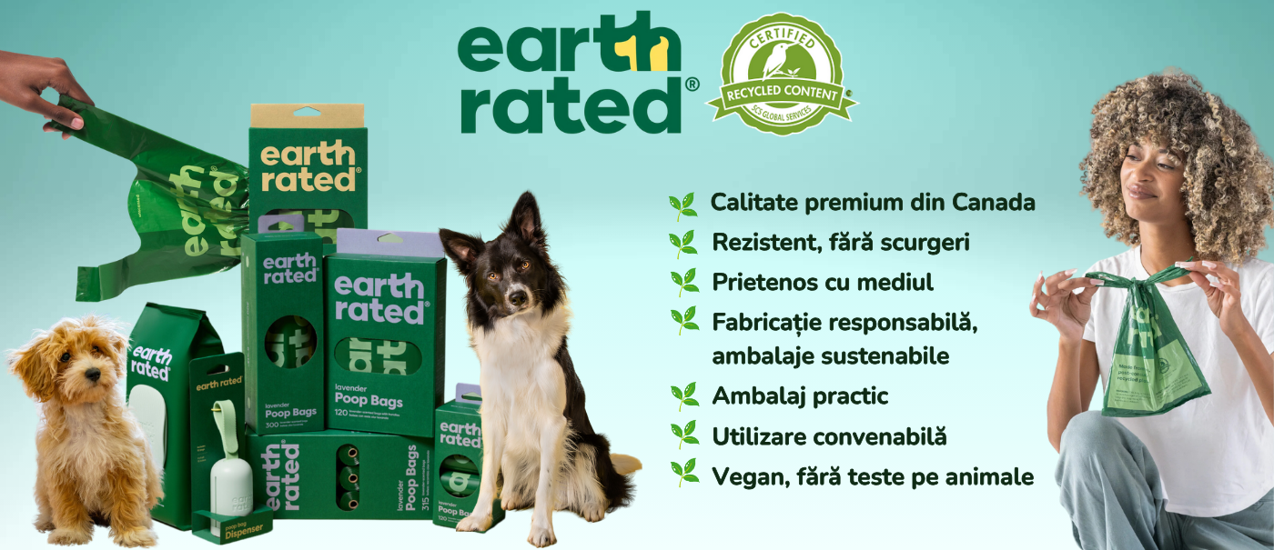 🐕Produse premium pentru câini, pentru proprietari preocupați de mediu♻️ ​​- Vă prezentăm Earth Rated