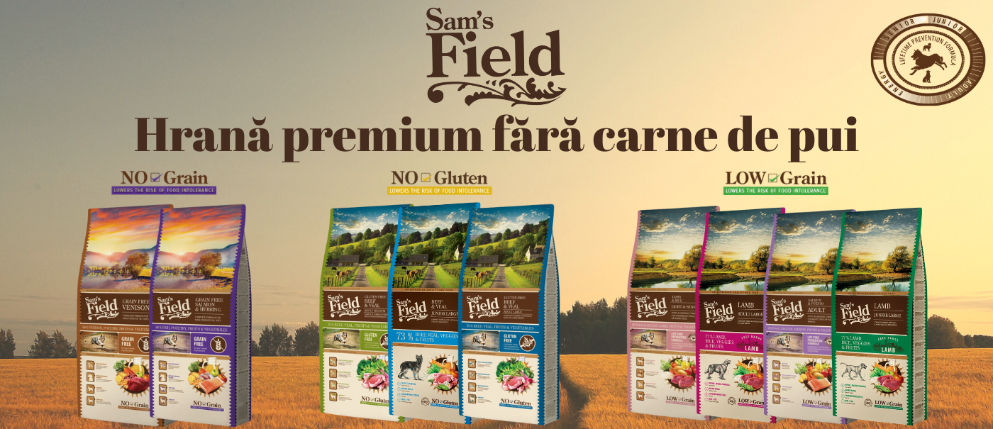 Hrana pentru câini Sam's Field: o alegere conștientă pentru hrănirea fără pui 🚫🐔
