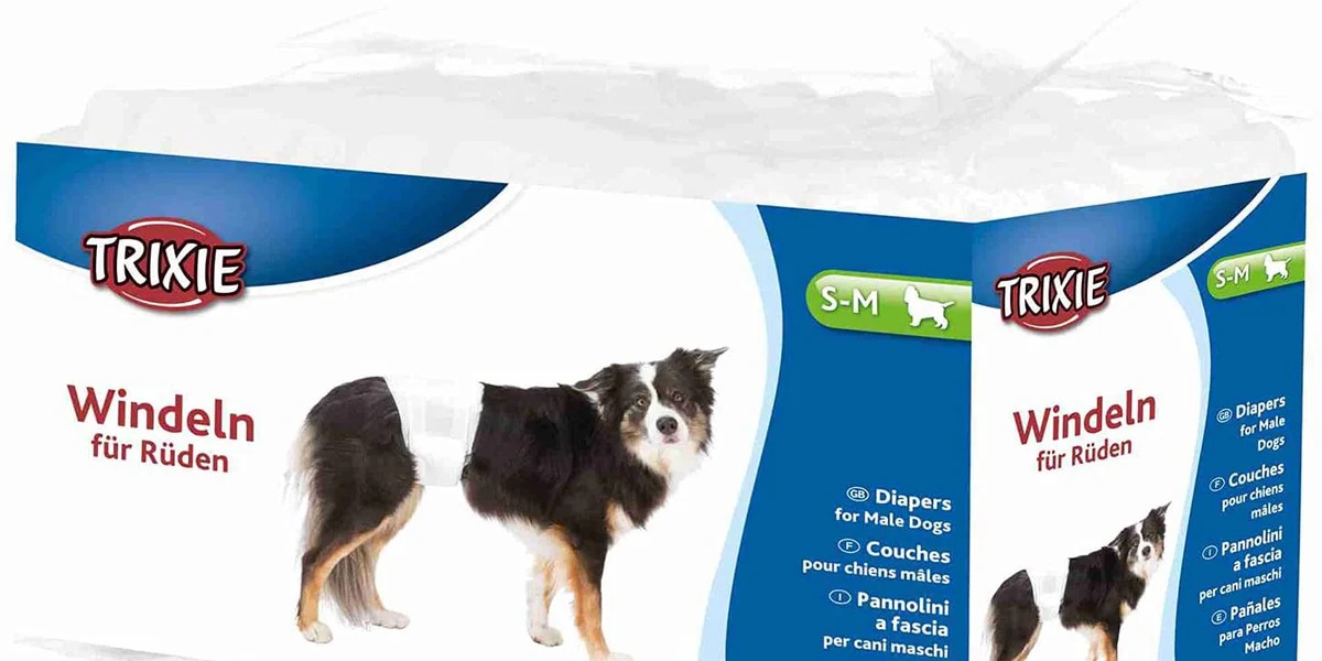 Trixie scutece pentru caini masculi (12 buc / pachet)