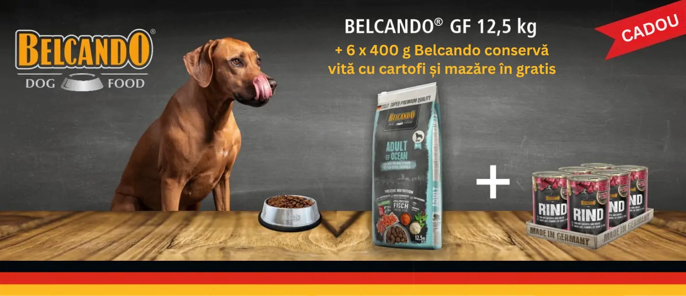 Primeşte conserve Belcando în gratis: